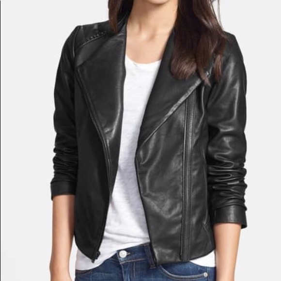 7 For All Mankind Jackets & Blazers - LIKE NEW 7 For All Mankind Leather Jacker